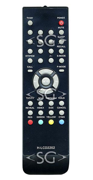 Пульт дистанционного управления для AKAI GC0VA1028SJ tv AKAI LTA-2373, LTA-1581 и др/HYUNDAI TV3 tv H-LCD2202/UNITED tv LTW23X67